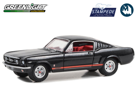 1965 Ford Mustang GT (Raven Black with Red Stripes)