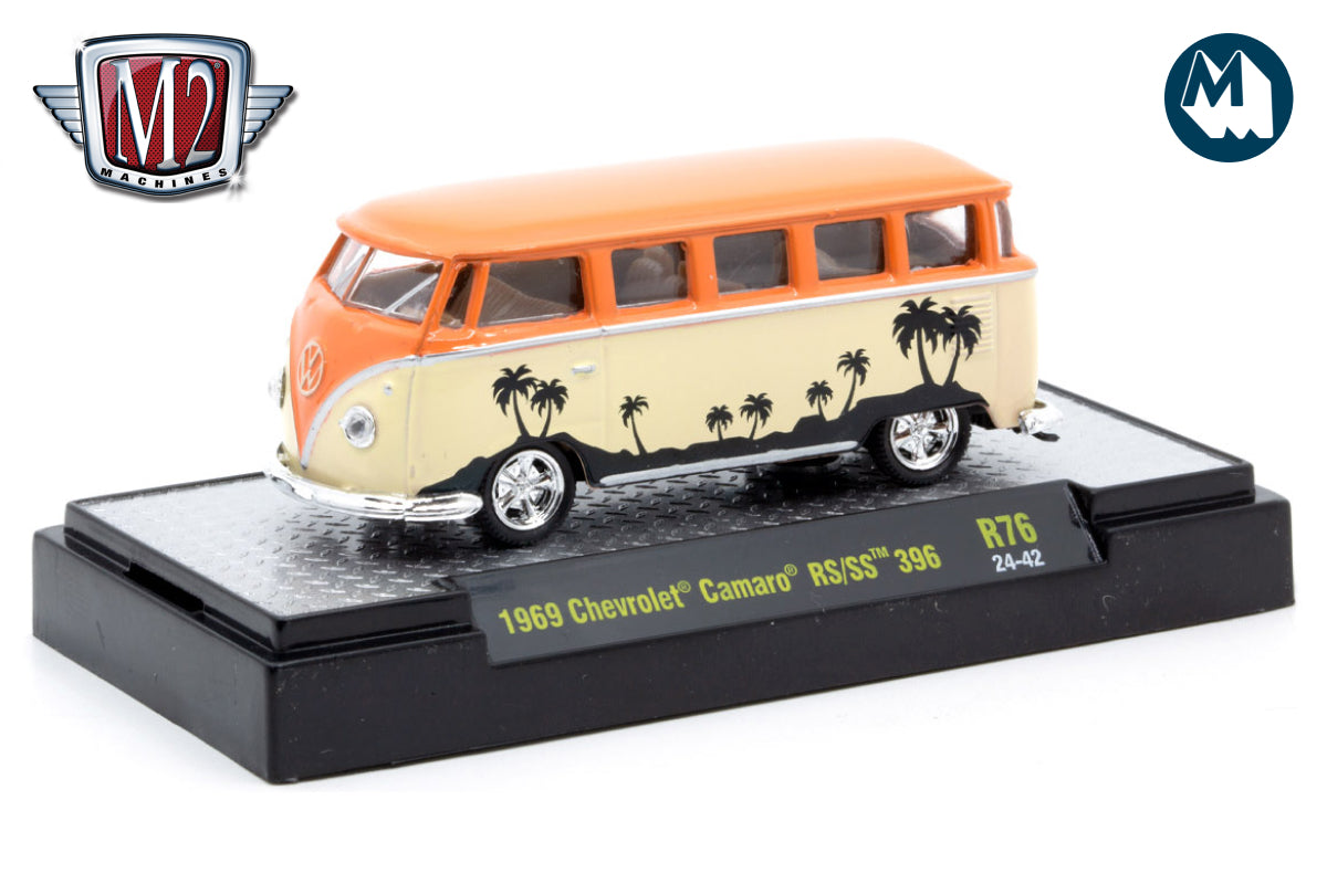 M2 Model Kit 76 - 1958 VW Microbus 15 Window USA Model