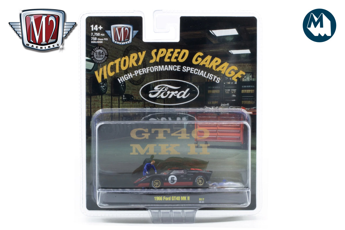 M2 Dioramas 17 - 1966 Ford GT40 MK II - Victory Speed Garage