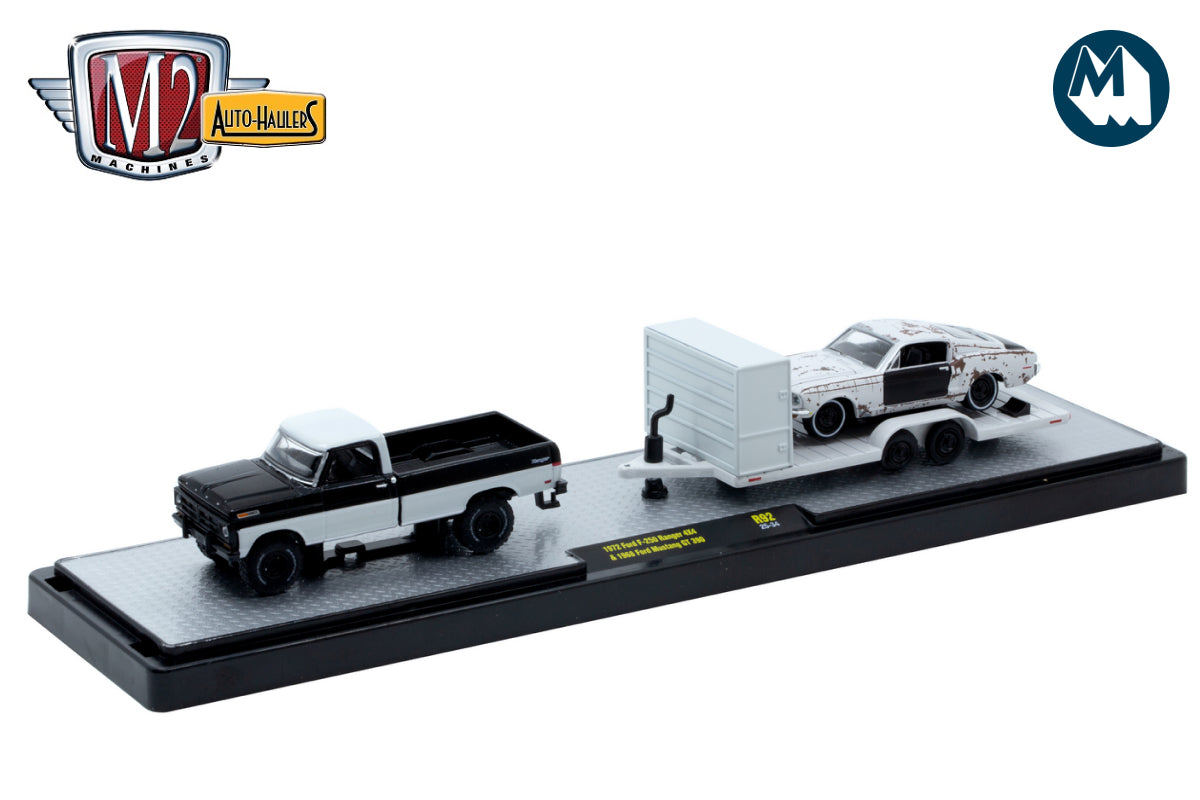M2 Auto-Haulers 92 - 1972 Ford F-250 Ranger 4X4 & 1969 Ford Mustang GT 390