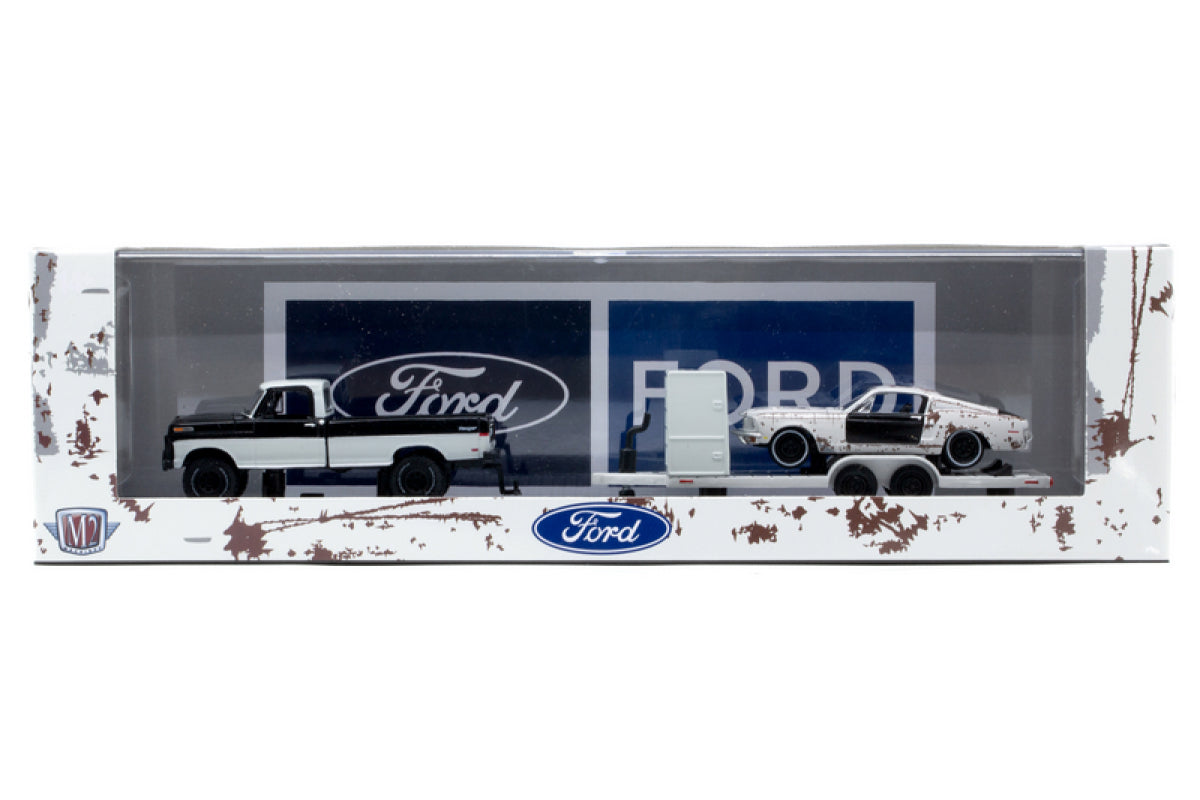 M2 Auto-Haulers 92 - 1972 Ford F-250 Ranger 4X4 & 1969 Ford Mustang GT 390