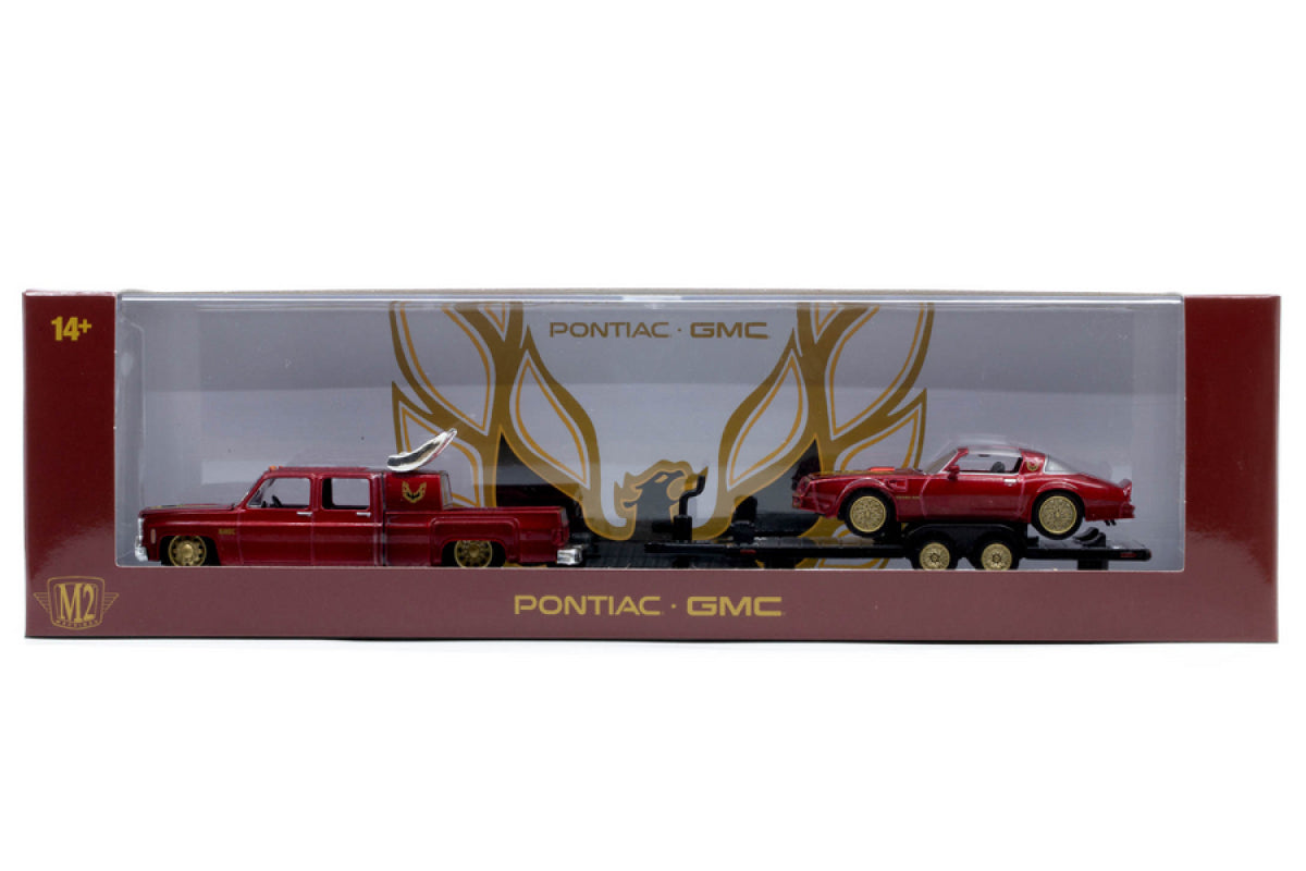 M2 Auto-Haulers 96 - 1977 GMC Sierra 3500 - Custom & 1977 Pontiac Firebird Trans Am