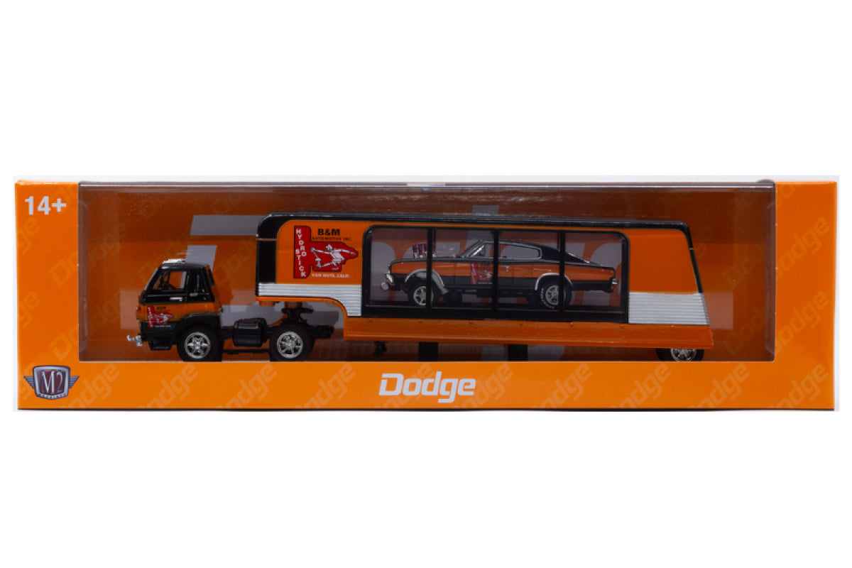 M2 Auto-Haulers 91 - 1970 Dodge L600 COE & 1966 Dodge Charger Gasser