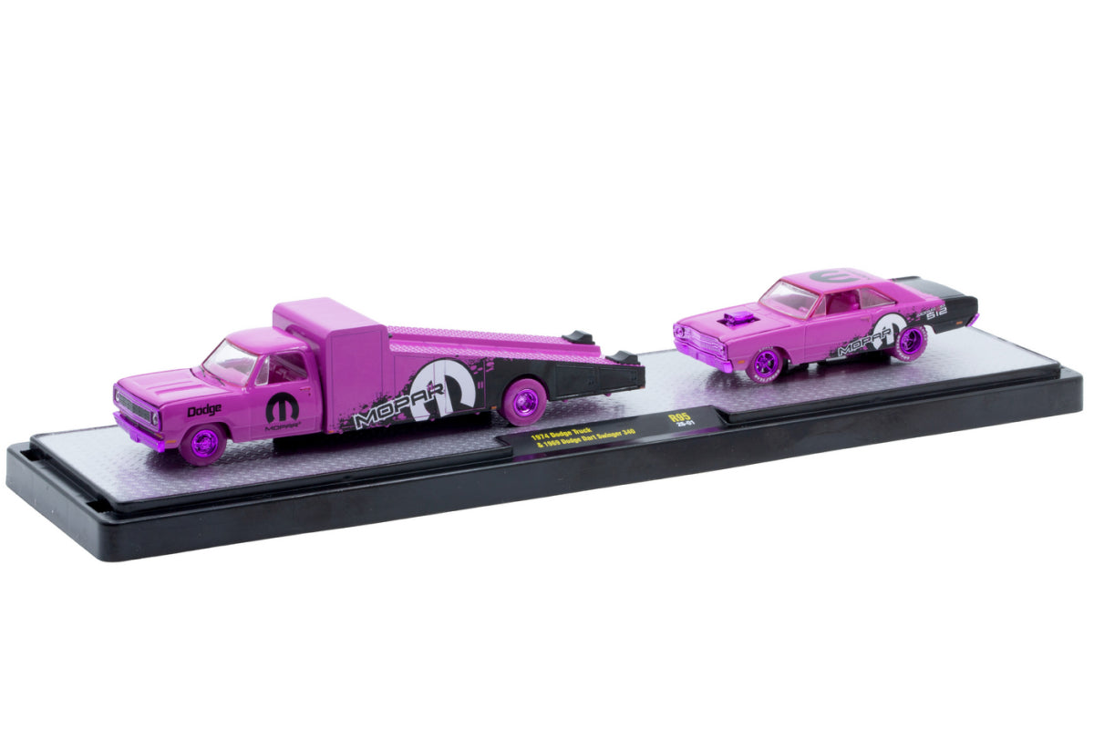 M2 Auto-Haulers 95 - 1974 Dodge Truck & 1969 Dodge Dart Swinger 340