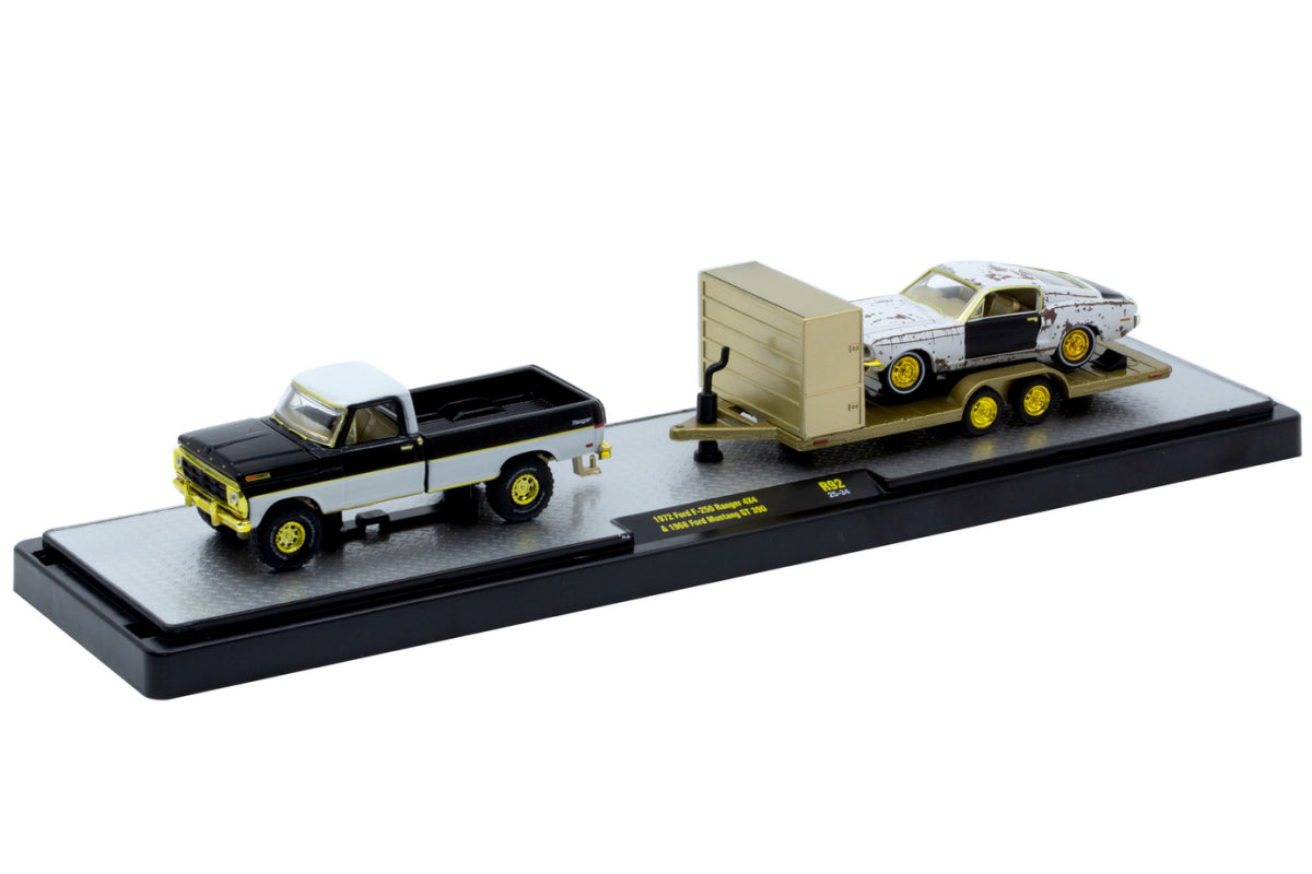 M2 Auto-Haulers 92 - 1972 Ford F-250 Ranger 4X4 & 1969 Ford Mustang GT 390