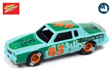 1982 Pontiac Grand Prix Stock Car / Demolition Derby (Light Blue w/Green Graphics)