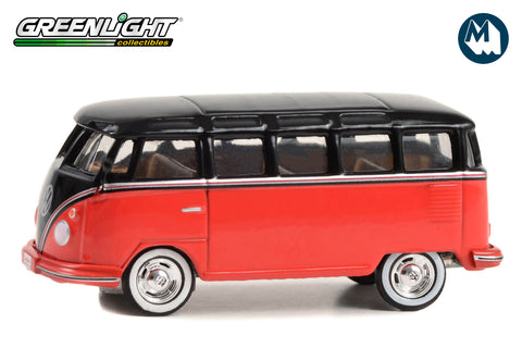 1956 Volkswagen 23-Window Microbus - Lot #1438.1 (Red and Black with Tan Interior)