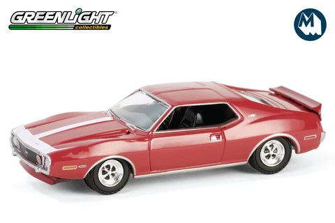 1971 AMC Javelin AMX (Matador Red with White Hood Stripe)