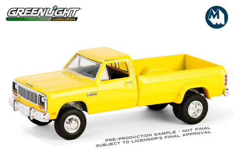 1982 Dodge Ram D350 Dually (Construction Yellow)