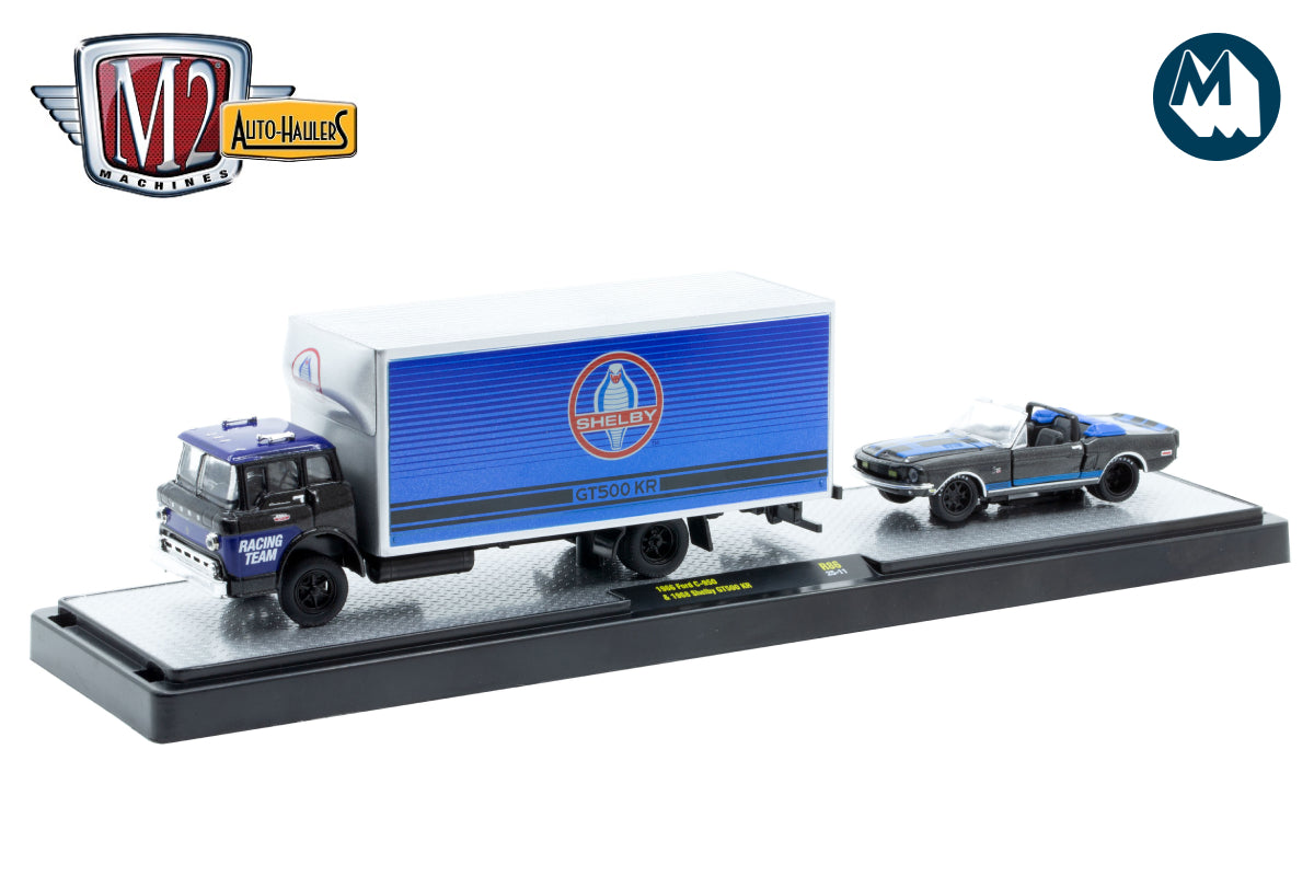 M2 Auto-Haulers 86 - 1966 Ford C-950 & 1968 Shelby GT 500 KR
