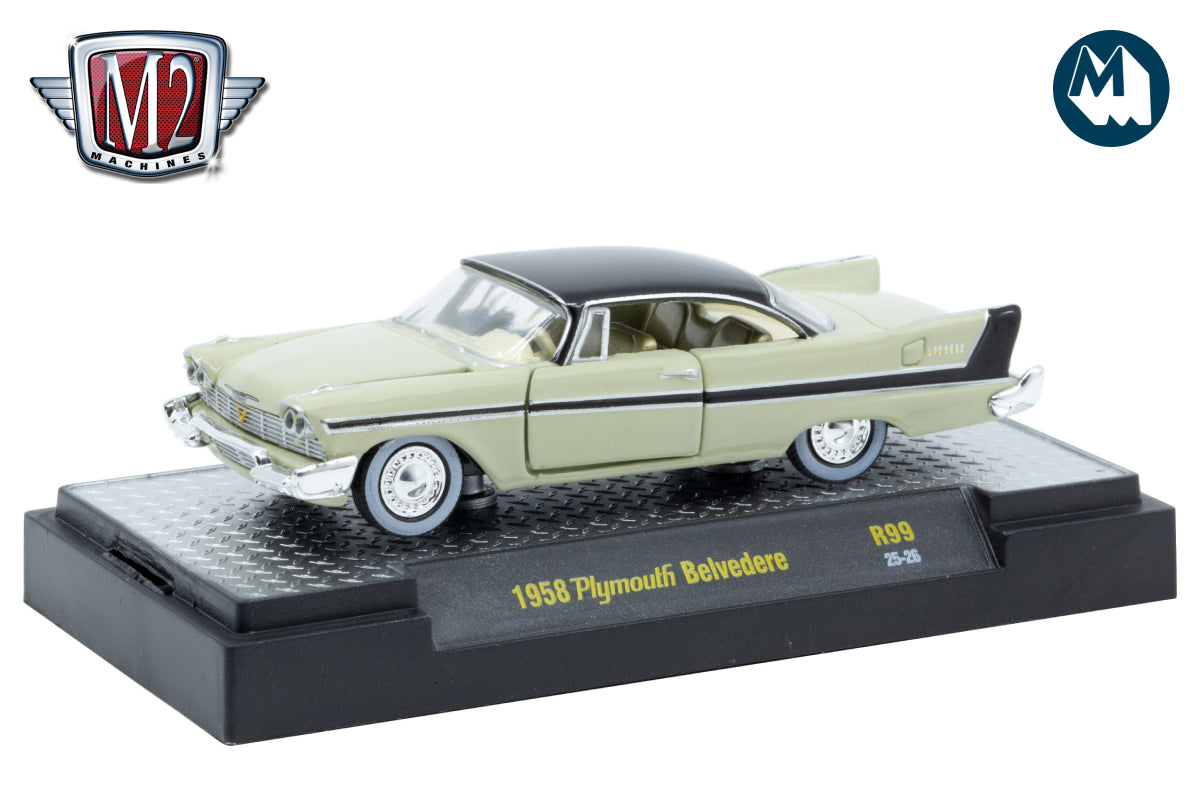M2 Auto-Thentics 99 - 1958 Plymouth Belvedere