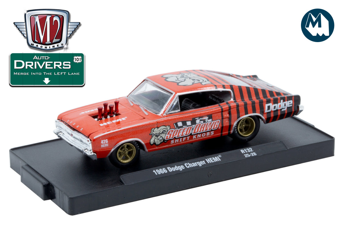 M2 Drivers 132 - 1966 Dodge Charger HEMI - Speed Dawg