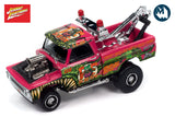 1965 Chevrolet Pickup Tow Truck / Zingers (Magenta with Rat Fink Graphics)