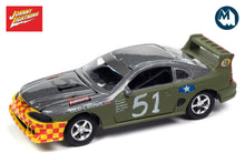 1990s Ford Mustang Race Car / 24hrs of LeMons (Dark Silver/Army Green, Old Crows Graphics)