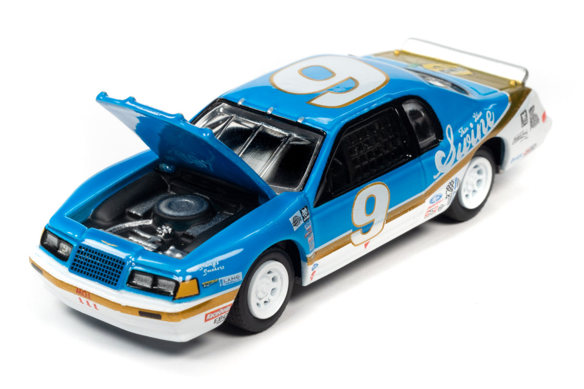 1986 Ford Thunderbird Stock Car / 24hrs of LeMons (Bright Blue w/White & Gold Stripes)