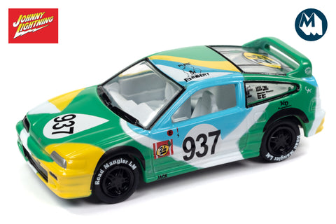 1989 Honda CRX / 24hrs of Lemons (Green, Yellow, White & Blue)