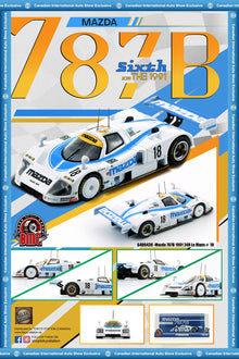Mazda 787B - 1991 24h Le Mans #18 (White)