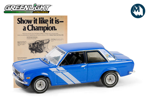 1972 Datsun 510 "Show it Like it is - a Champion"