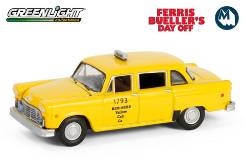 Ferris Bueller's Day Off / 1980 Checker Taxicab Yellow Cab #1793