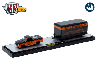 M2 Auto-Haulers 93 - 1992 Chevrolet C1500 SS454 & 1985 Chevrolet Camaro IROC-Z