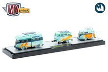 M2 Auto-Haulers 85 - 1959 VW Double Cab Truck USA Model & 1960 VW Delivery Van & Trailer