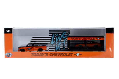 M2 Auto-Haulers 93 - 1992 Chevrolet C1500 SS454 & 1985 Chevrolet Camaro IROC-Z