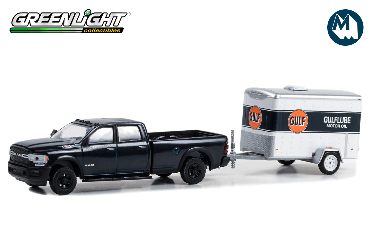 2023 Ram 2500 / Gulf Oil with Small Gulflube Motor Oil Cargo Trailer