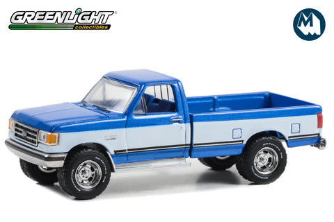 1988 Ford F-150 XLT Lariat (Two-Tone Blue and White)