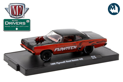 M2 Drivers 116 - 1969 Plymouth Road Runner 440 "Flowtech"