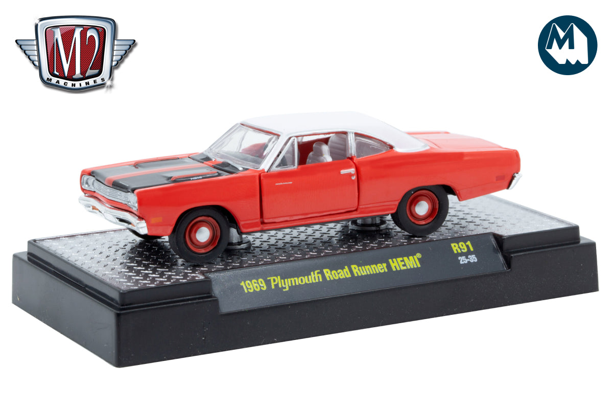 M2 Detroit Muscle 91 - 1969 Plymouth Road Runner HEMI