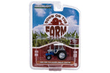 1989 Ford 7610 Silver Jubilee Tractor (White and Blue)