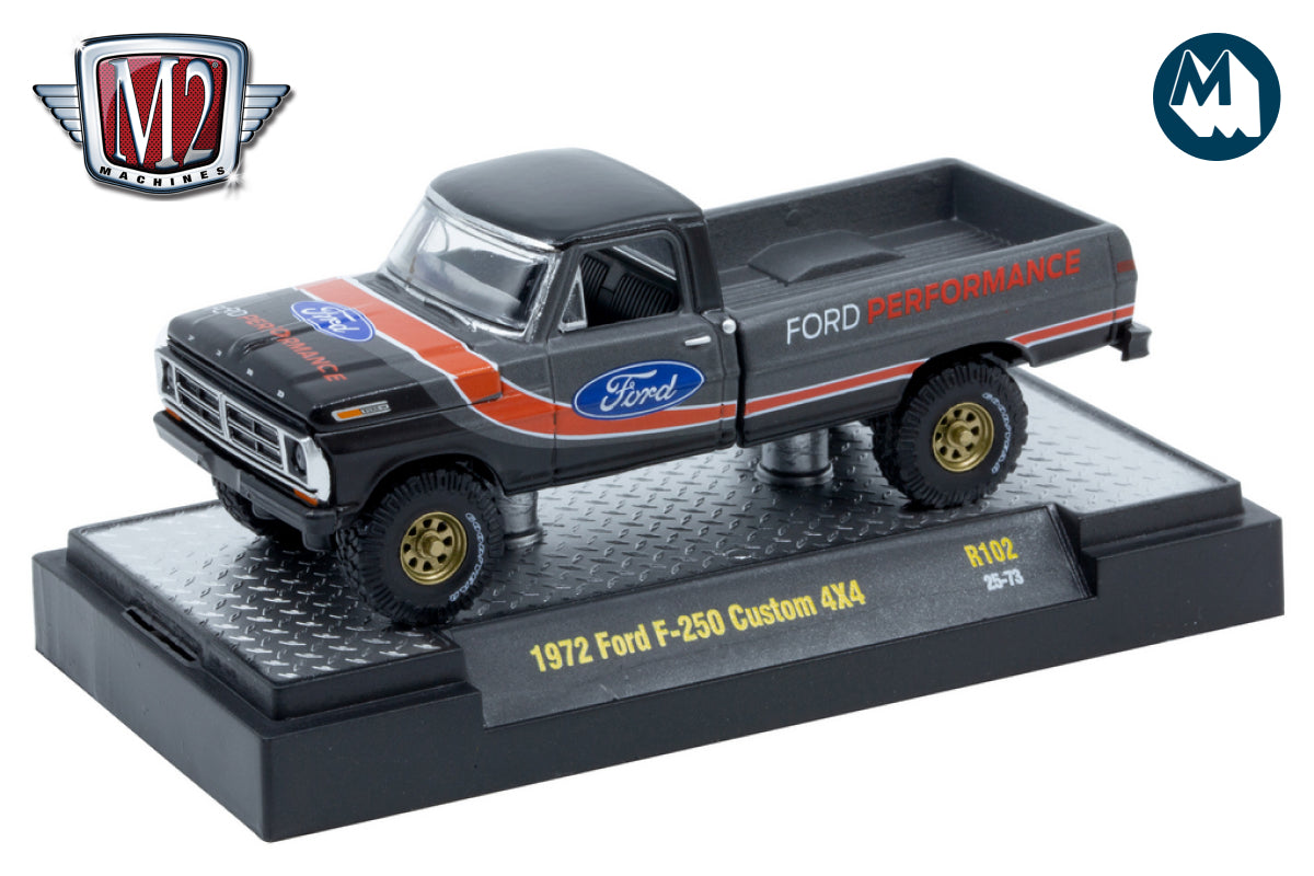 M2 Auto-Thentics 102 - 1972 Ford F-250 Custom 4X4