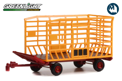Bale Throw Wagon (Yellow and Red)