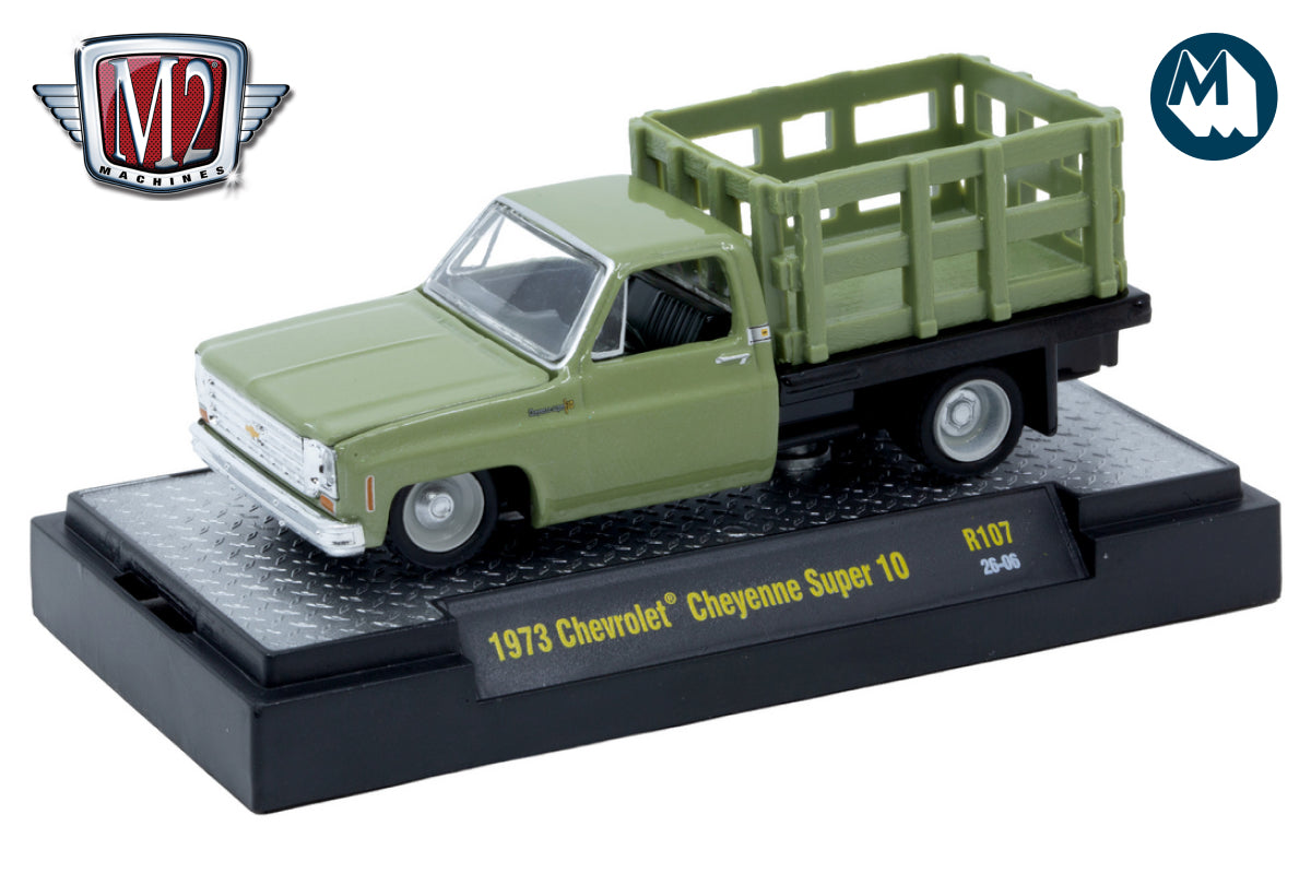 M2 Auto-Thentics 107 - 1973 Chevrolet Cheyenne Super 10