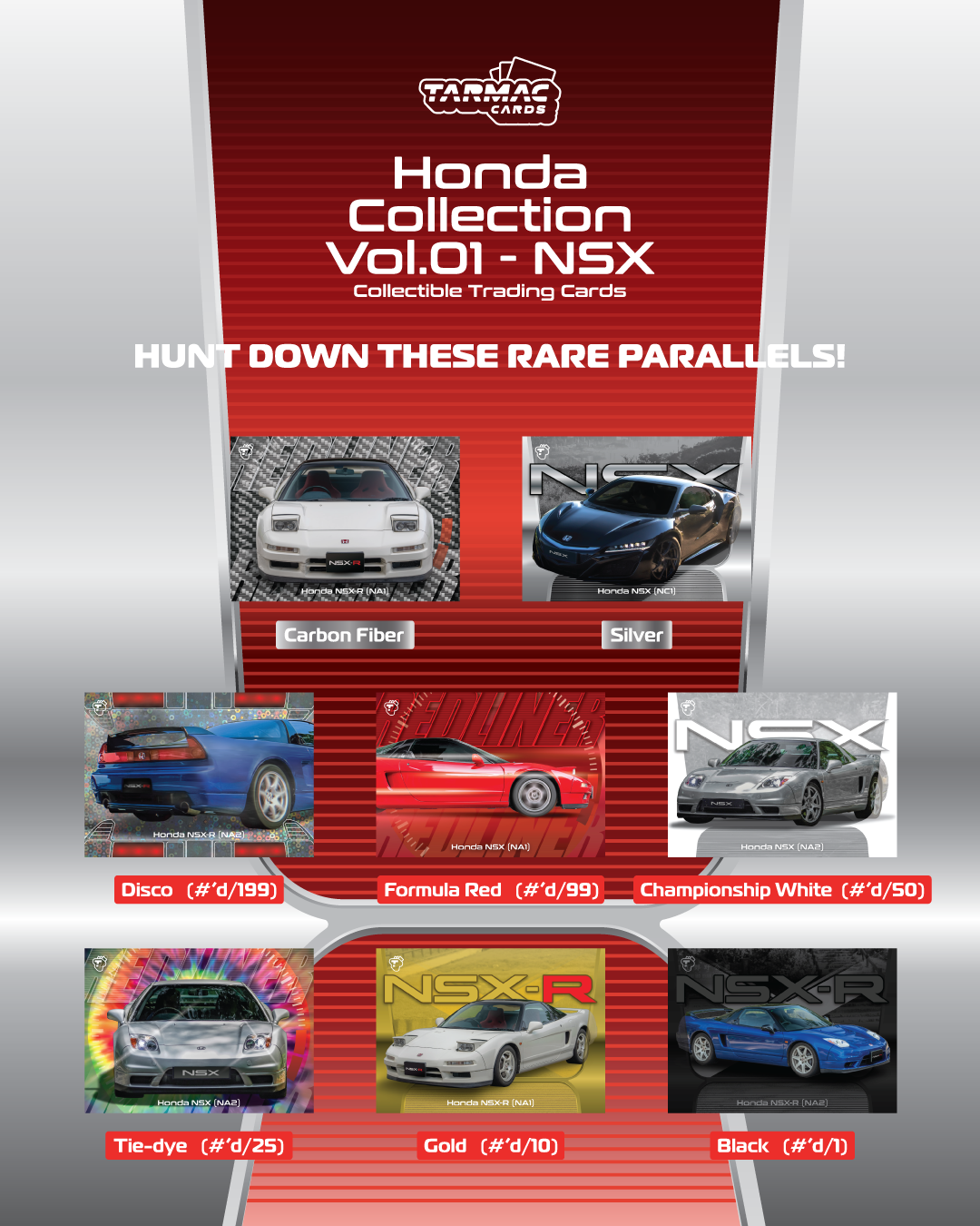 Tarmac Cards Honda Collection Vol.01 - NSX