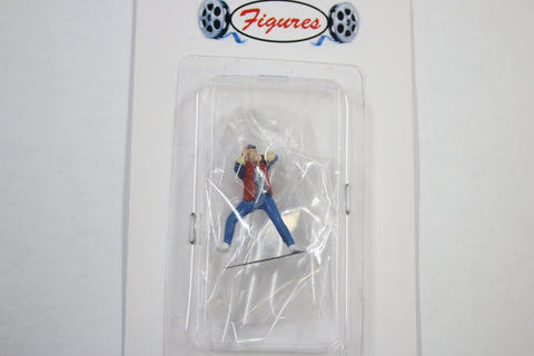 1:64 - Marty McFly with hoverboard Figure