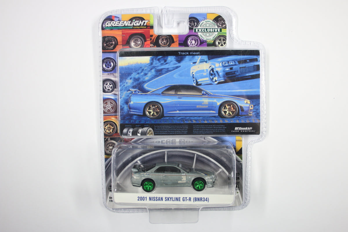 [Green Machine] BFGoodrich Vintage Ad Cars - 2001 Nissan Skyline GT-R (R34) "Track Meat"