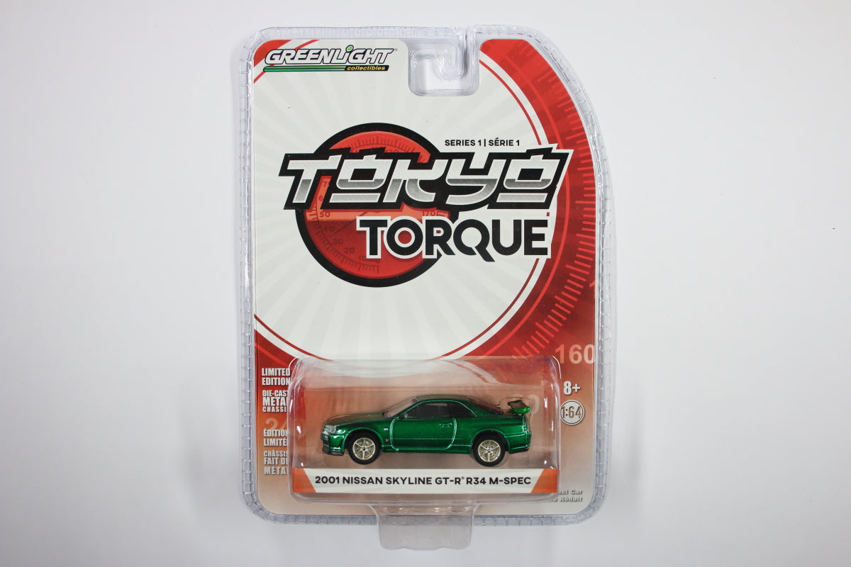 [Green Machine] 2001 Nissan Skyline GT-R R34 M-Spec