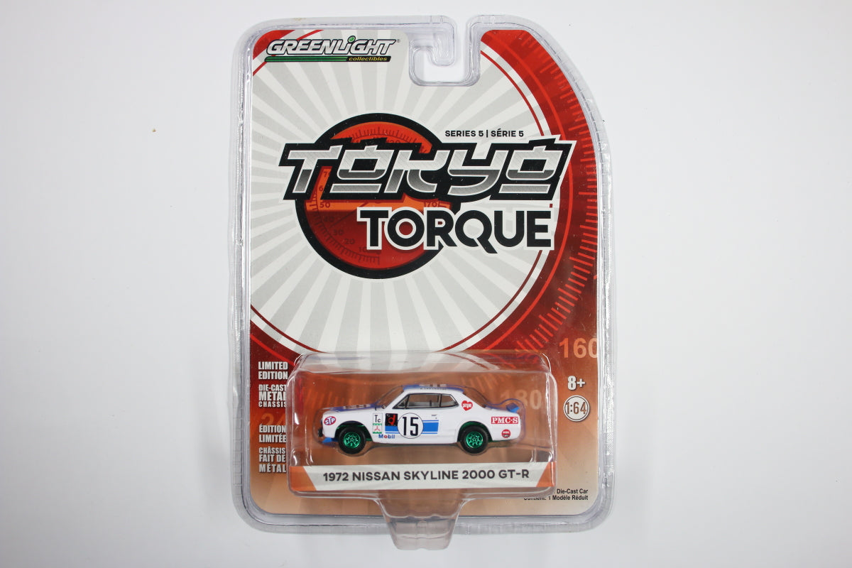 [Green Machine] 1972 Nissan Skyline 2000 GT-R - #15 K. Takahashi 1972 Fuji 300km Speed Race