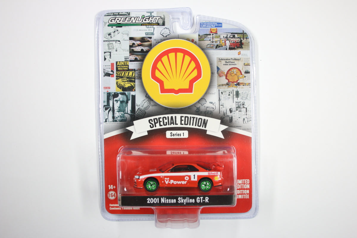 [Green Machine] 2001 Nissan Skyline GT-R (R34) - #1 Shell Racing
