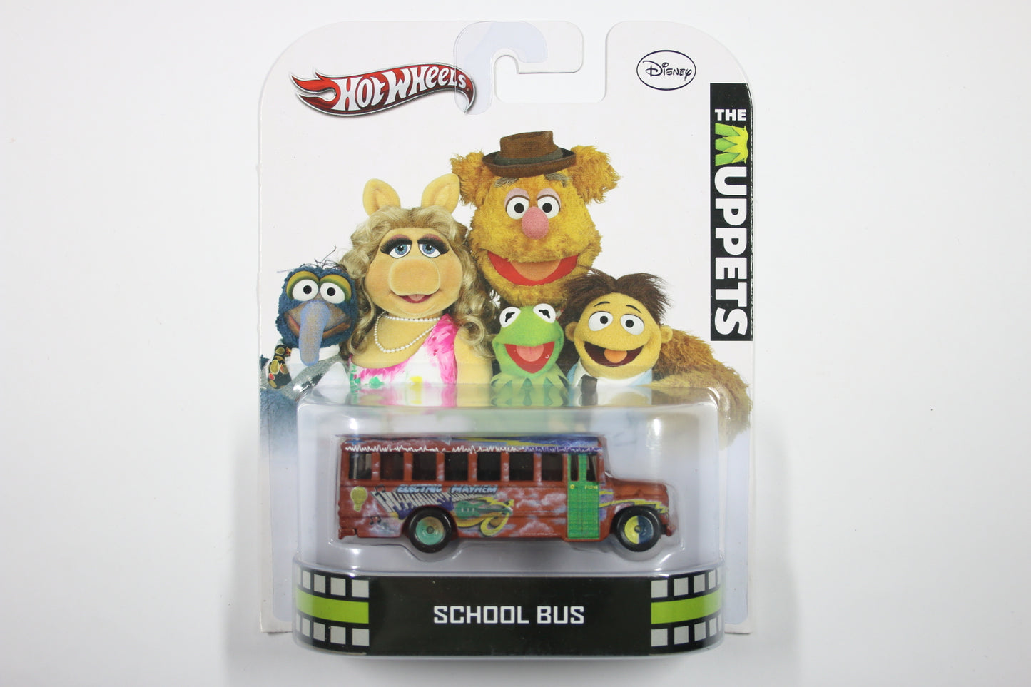 [Pre-owned] Hot Wheels Retro Entertainment 2013 Mix 2 / School Bus - The Muppets