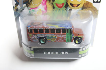 [Pre-owned] Hot Wheels Retro Entertainment 2013 Mix 2 / School Bus - The Muppets