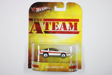 [Pre-owned] Hot Wheels Retro Entertainment 2013 Mix 4 / '80s Corvette - The A-Team