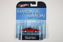 [Pre-owned] Hot Wheels Retro Entertainment 2013 Mix 6 / 1985 Chevrolet Camaro IROC-Z - Simon & Simon