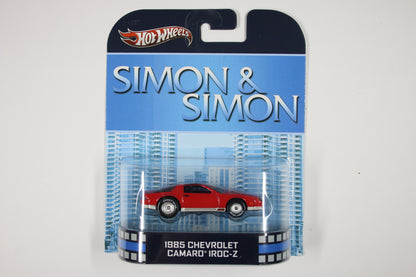 [Pre-owned] Hot Wheels Retro Entertainment 2013 Mix 6 / 1985 Chevrolet Camaro IROC-Z - Simon & Simon