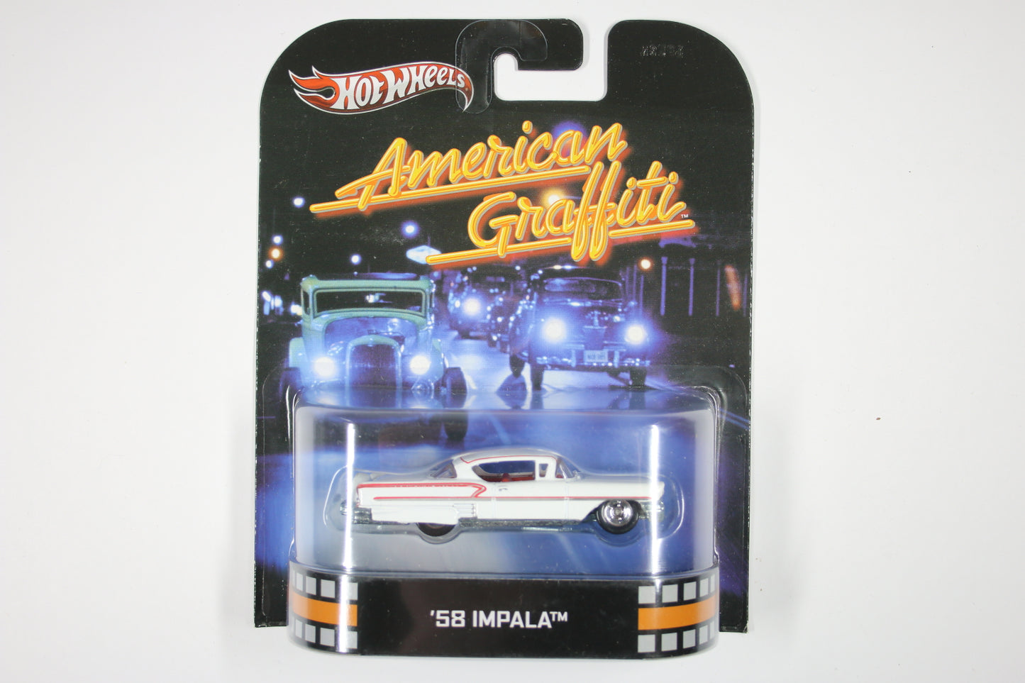 [Pre-owned] Hot Wheels Retro Entertainment 2013 Mix 6 / '58 Impala - American Graffiti