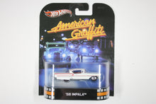 [Pre-owned] Hot Wheels Retro Entertainment 2013 Mix 6 / '58 Impala - American Graffiti