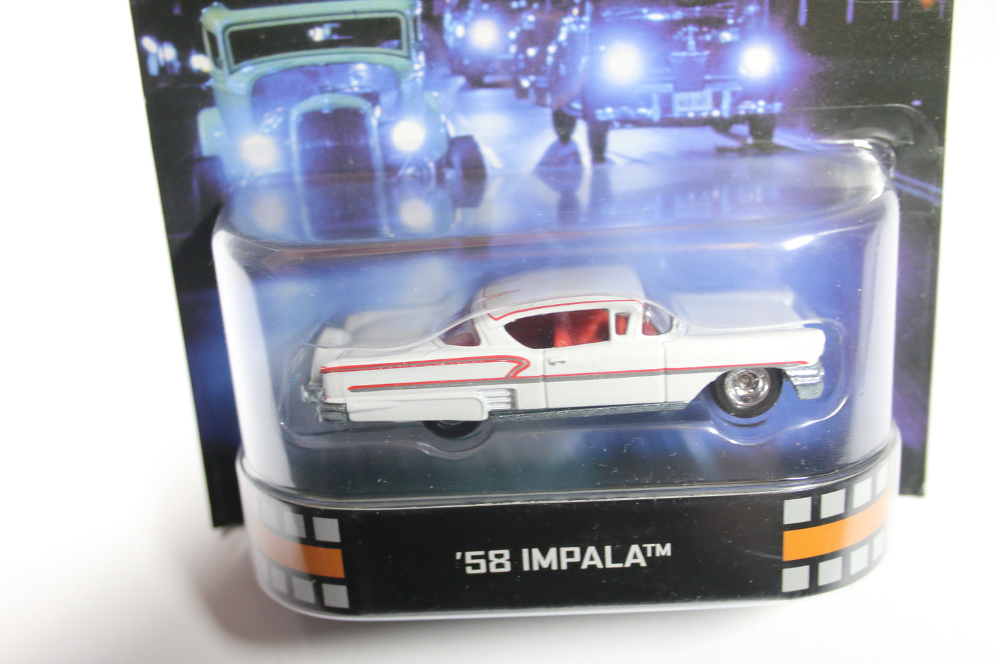 [Pre-owned] Hot Wheels Retro Entertainment 2013 Mix 6 / '58 Impala - American Graffiti