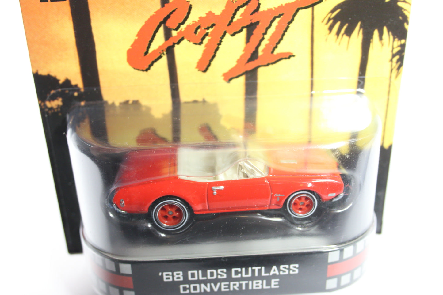 [Pre-owned] Hot Wheels Retro Entertainment 2013 Mix 7 / '68 Olds Cutlass Convertible - Beverly Hills Cop II
