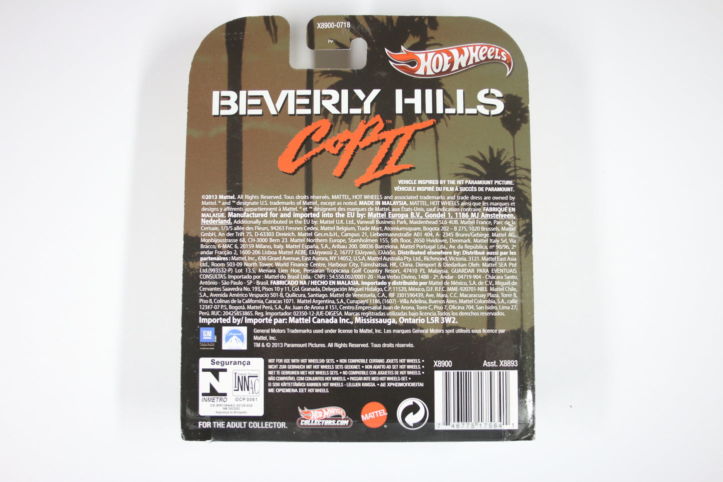 [Pre-owned] Hot Wheels Retro Entertainment 2013 Mix 7 / '68 Olds Cutlass Convertible - Beverly Hills Cop II